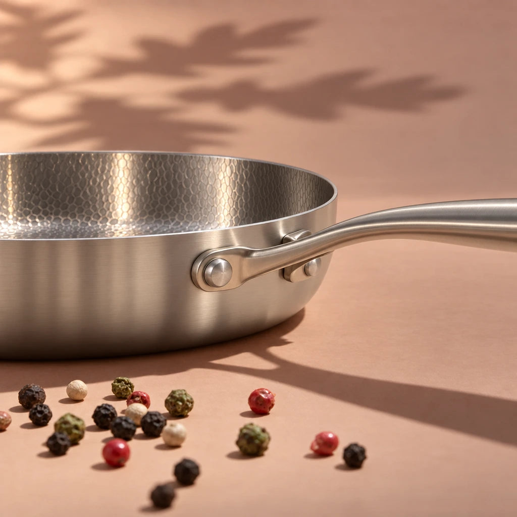 Sauteuse en titane - 20 cm