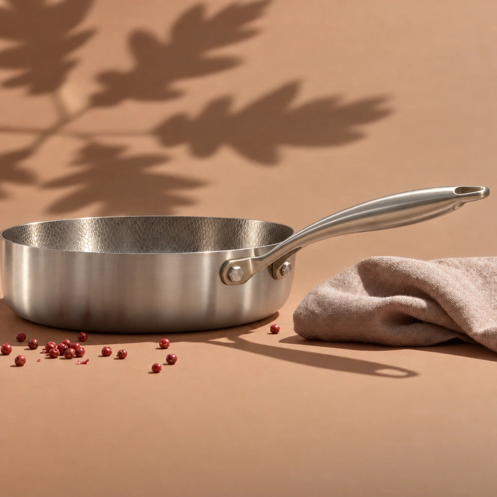 Sauteuse en titane - 24 cm