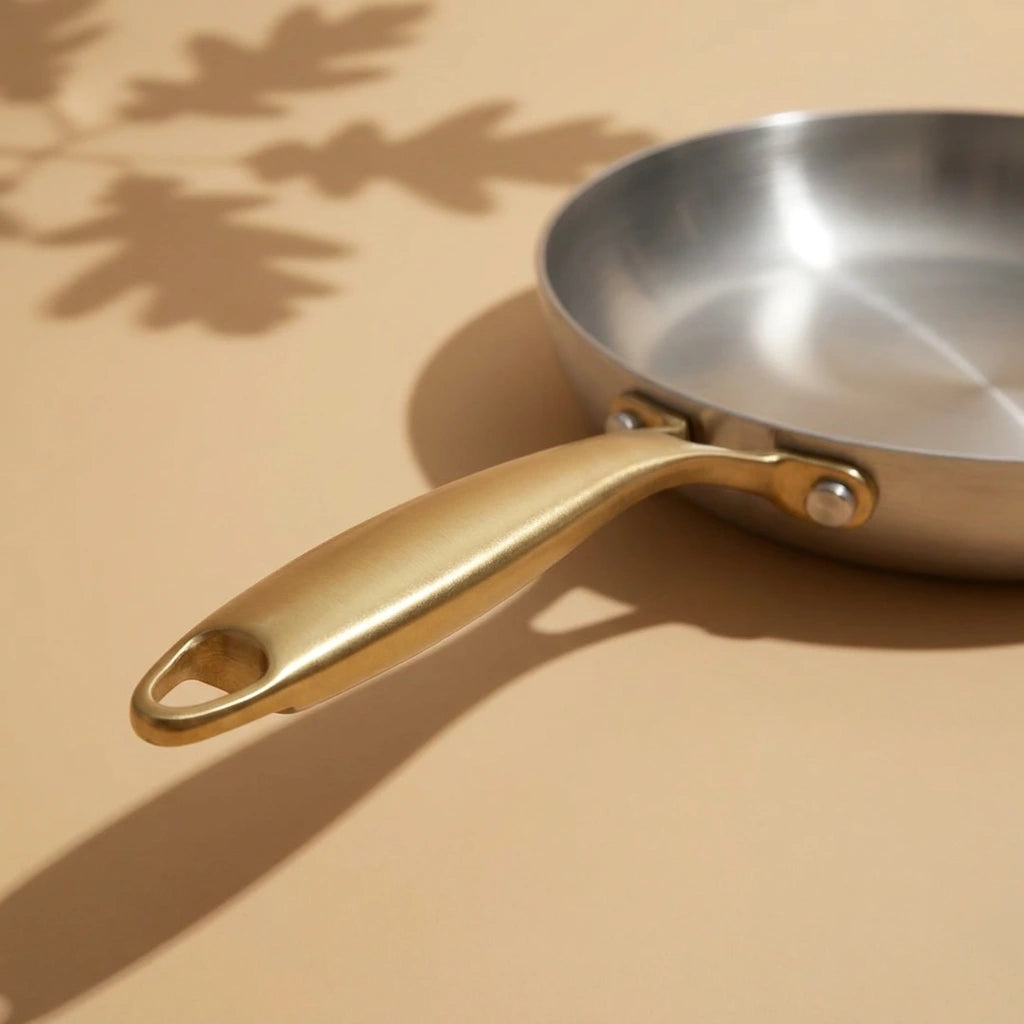 Poêle inox - 28 cm