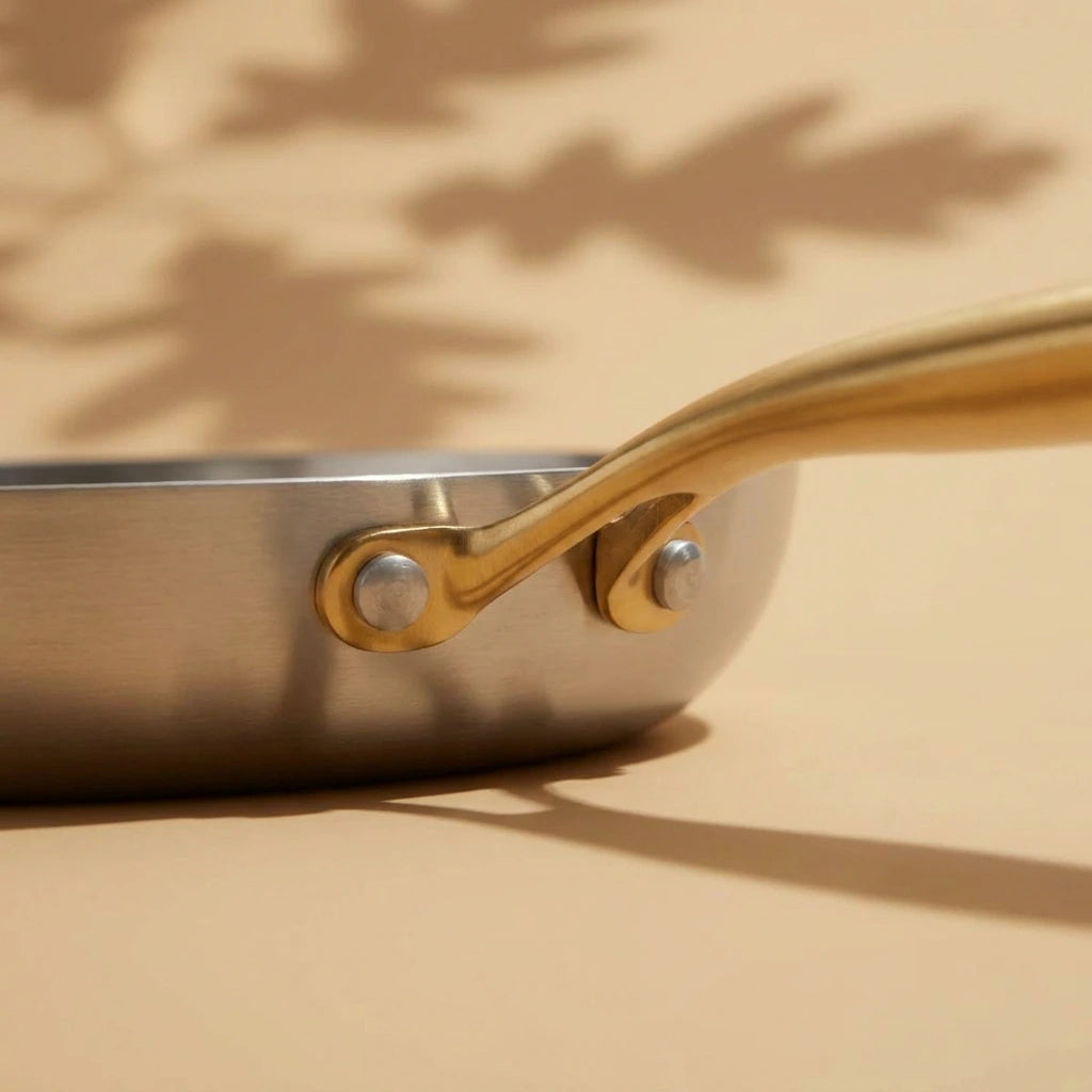 Poêle inox - 28 cm