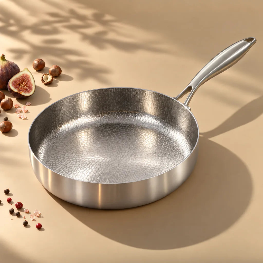 Sauteuse en titane - 28 cm