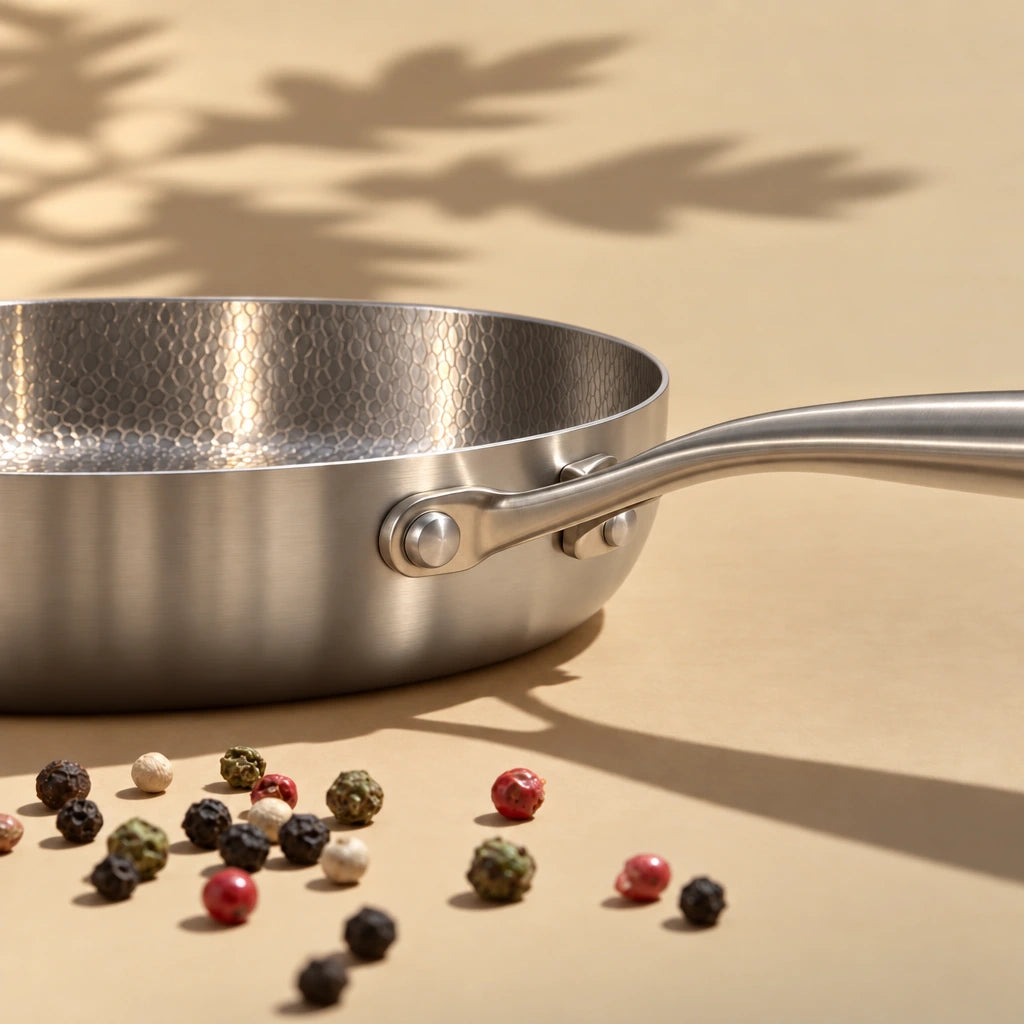 Sauteuse en titane - 28 cm