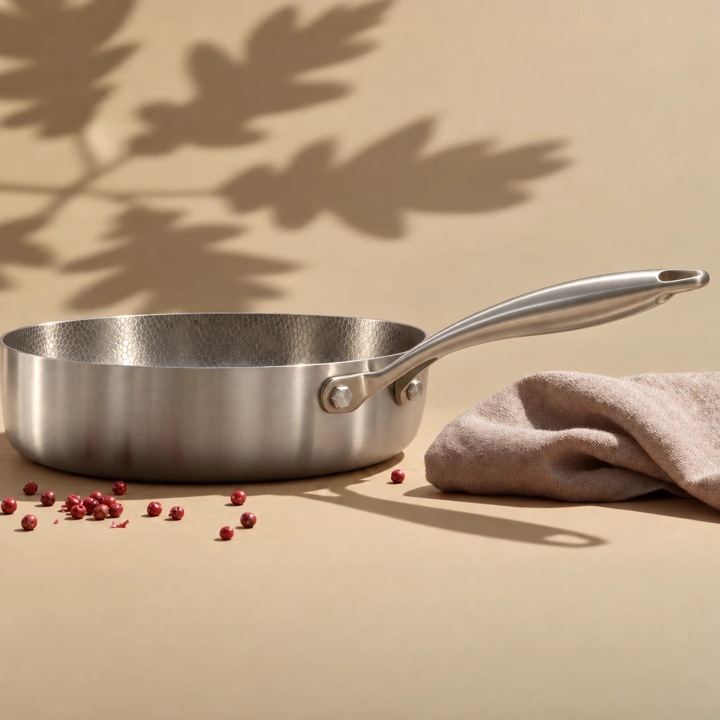 Sauteuse en titane - 28 cm